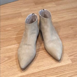 Miu Miu suede ankle boots